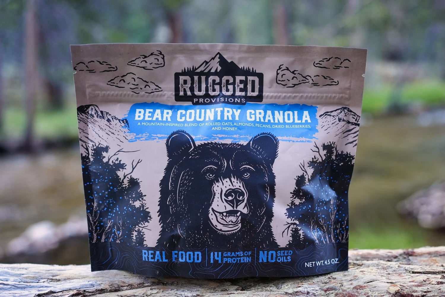 Bear Country Granola adventure breakfast by Rugged Provisions